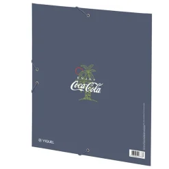 Chemise à élastique 3 rabats - A4 - Coca-Cola Sunshine - Viquel