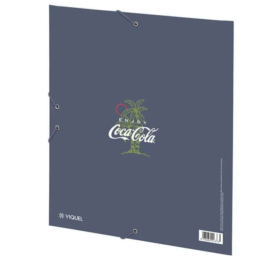Chemise à élastique 3 rabats - A4 - Coca-Cola Sunshine - Viquel