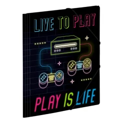 Chemise à élastique 3 rabats - A4 - Game On - Viquel