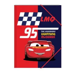 Chemise 3 rabats Cars - 24 x 32 cm - rouge - Bagtrotter