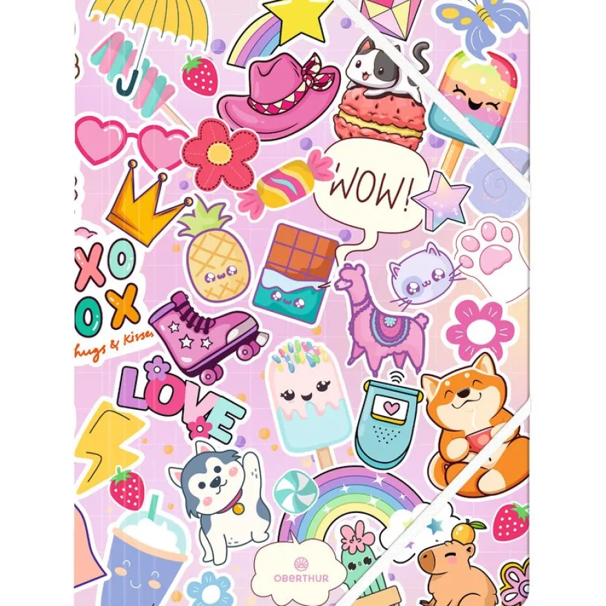 Chemise A4 Kawai - 24 x 32 cm - Oberthur