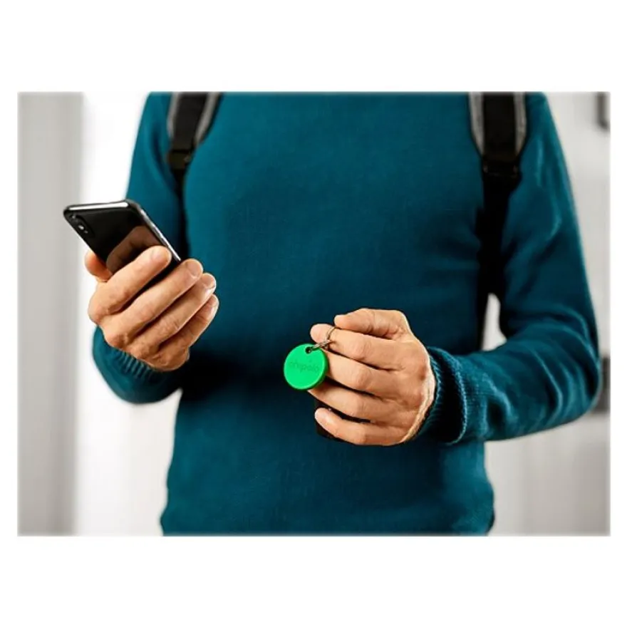 Chipolo ONE - Balise de sécurité sans fil pour téléphone portable - vert