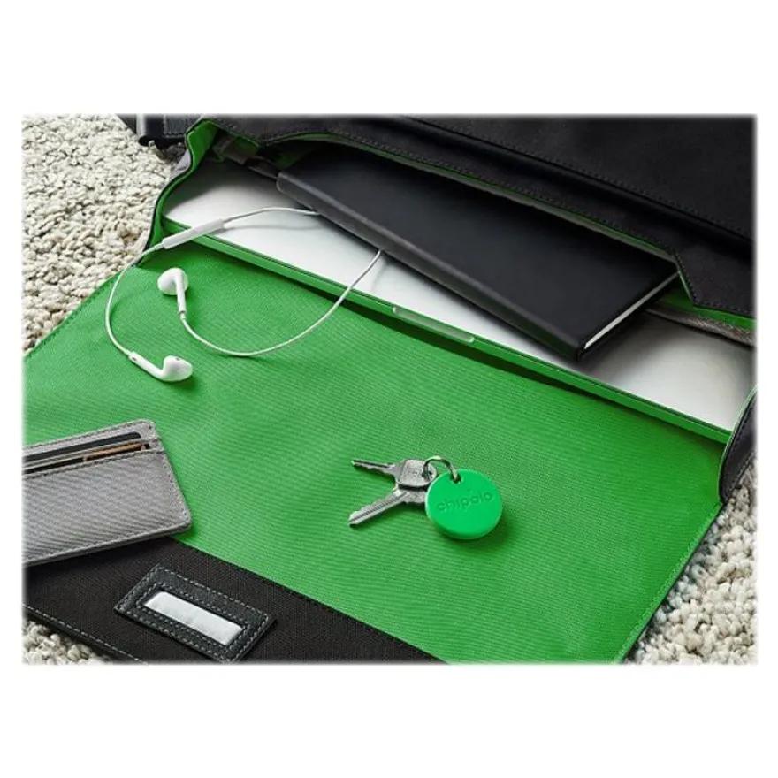 Chipolo ONE - Balise de sécurité sans fil pour téléphone portable - vert