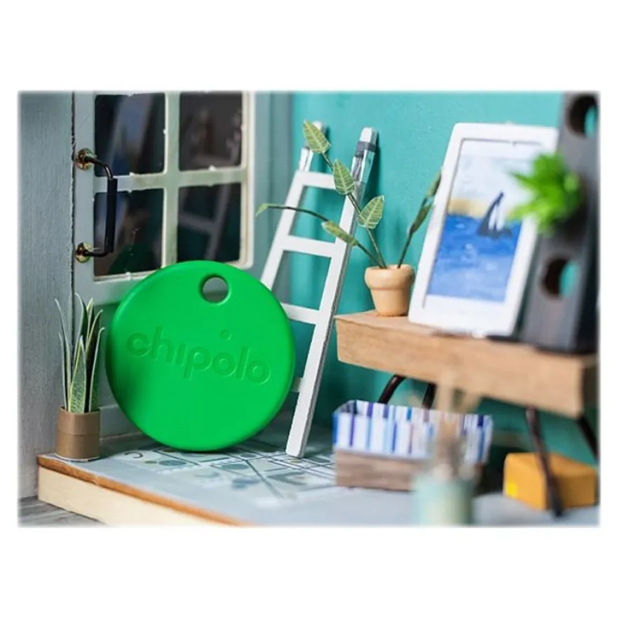 Chipolo ONE - Balise de sécurité sans fil pour téléphone portable - vert
