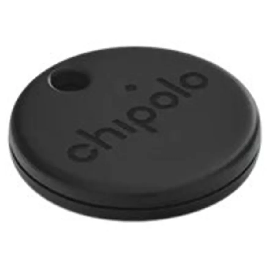 Chipolo ONE Spot - 4 Balises Bluetooth anti-perte pour bagage, sac à dos, clés - noir