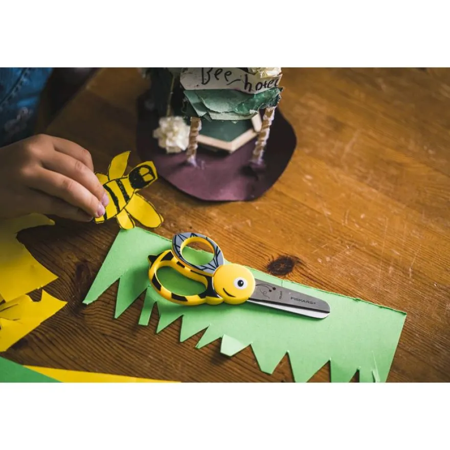 Ciseaux Abeille 13 cm Fiskars - enfant
