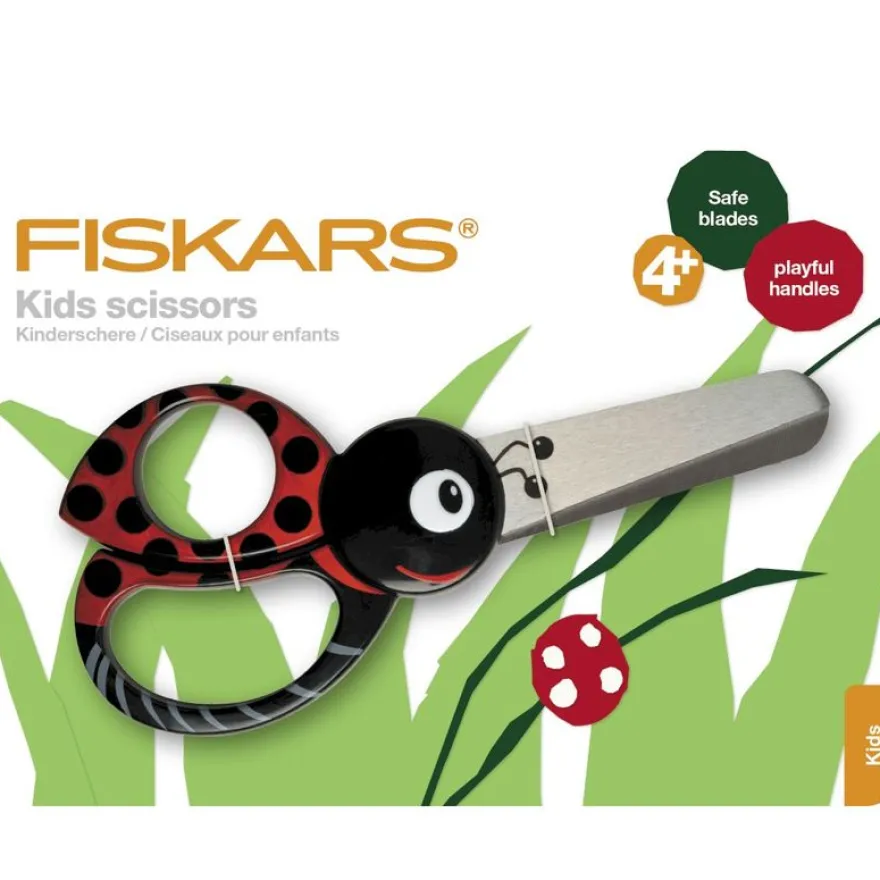 Ciseaux Coccinelle 13 cm Fiskars - enfant