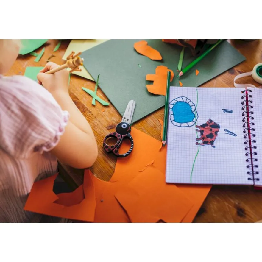 Ciseaux Coccinelle 13 cm Fiskars - enfant