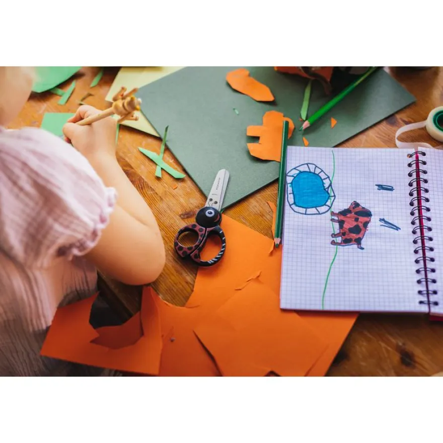 Ciseaux Coccinelle 13 cm Fiskars - enfant