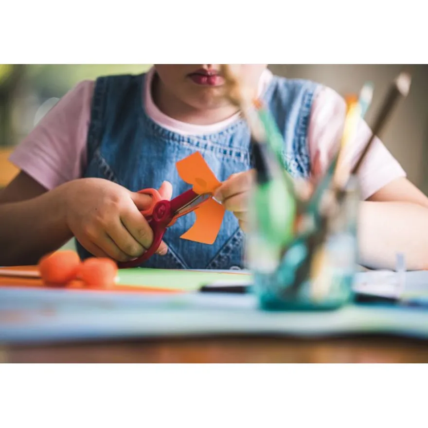 Ciseaux entrainement - ambidextres - 3 ans + - 13 cm - FISKARS