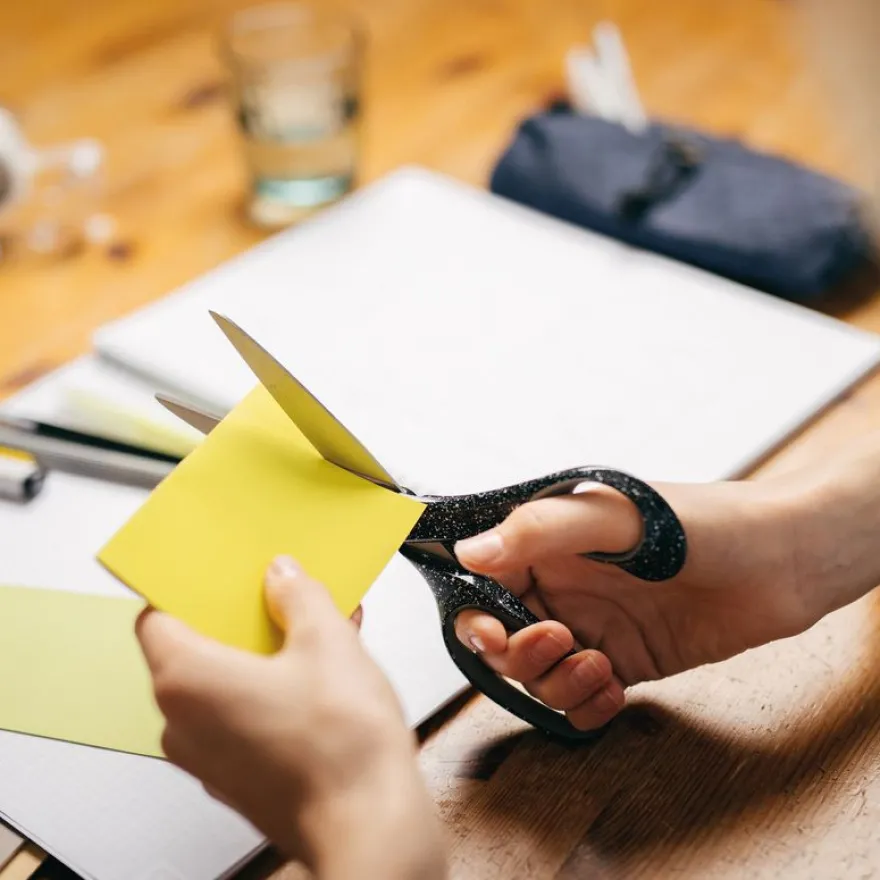 Ciseaux Lycée / Etudiants - droitiers - 15 ans + - 20 cm - FISKARS