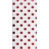 Clairefontaine - 3 feuilles de papier de soie - 50 x 70 cm - blanc/rouge