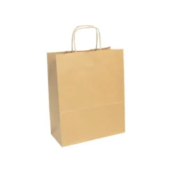 Clairefontaine - 25 Sacs cadeau kraft - 22 cm x 10 cm x 27 cm - brun