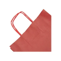Clairefontaine - 25 Sacs cadeau kraft - 22 cm x 10 cm x 27 cm - rouge