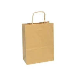 Clairefontaine - 25 Sacs cadeau kraft - 16 cm x 8 cm x 21 cm - brun
