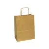 Clairefontaine - 25 Sacs cadeau kraft - 16 cm x 8 cm x 21 cm - or