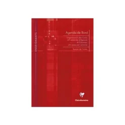 Clairefontaine - Agenda de bord enseignant rigide - A4 - 144 pages - disponible dans différentes couleurs