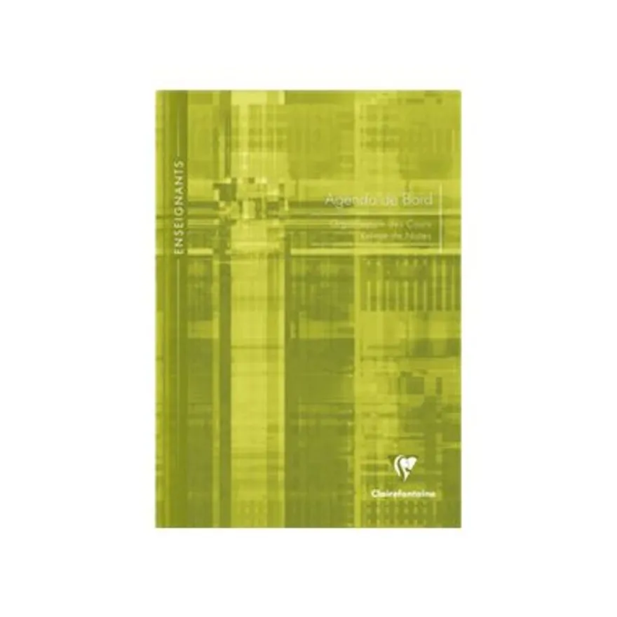 Clairefontaine - Agenda de bord enseignant rigide - A4 - 144 pages - disponible dans différentes couleurs