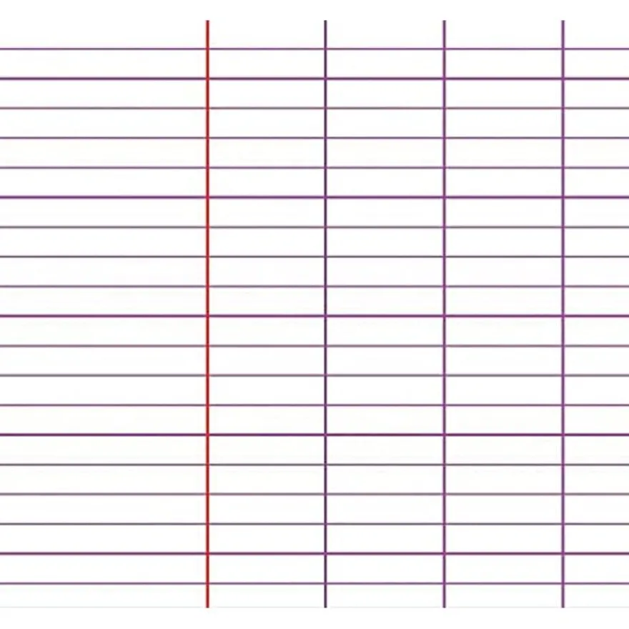 Clairefontaine - Bloc de cours A4 - 200 pages (100 feuilles) - grands carreaux (Seyes) - perforées