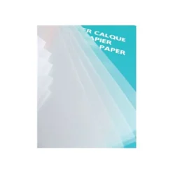 Clairefontaine - Bloc papier à dessin calque - 50 feuilles - A3 (29,7 x 42 cm) - 70G
