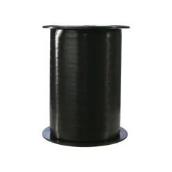 Clairefontaine - Bolduc ruban d'emballage cadeau - 0.7 cm x 500 m - noir