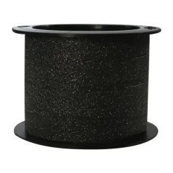 Clairefontaine - Bolduc ruban d'emballage cadeau - 1 cm x 10 m - noir, argent scintillant, or pailleté