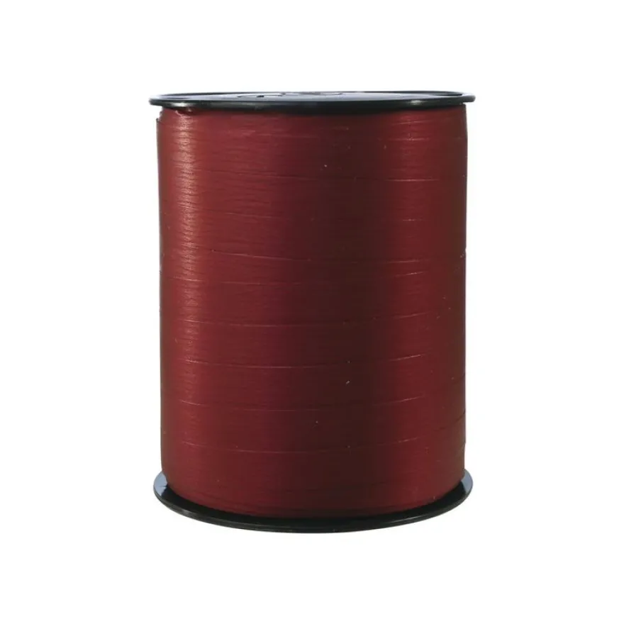 Clairefontaine - Bolduc ruban d'emballage cadeau - 1 cm x 250 m - bordeaux