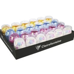 Clairefontaine - Bolduc œuf irisé - ruban d'emballage 7 mm x 10 m - disponible dans différentes couleurs