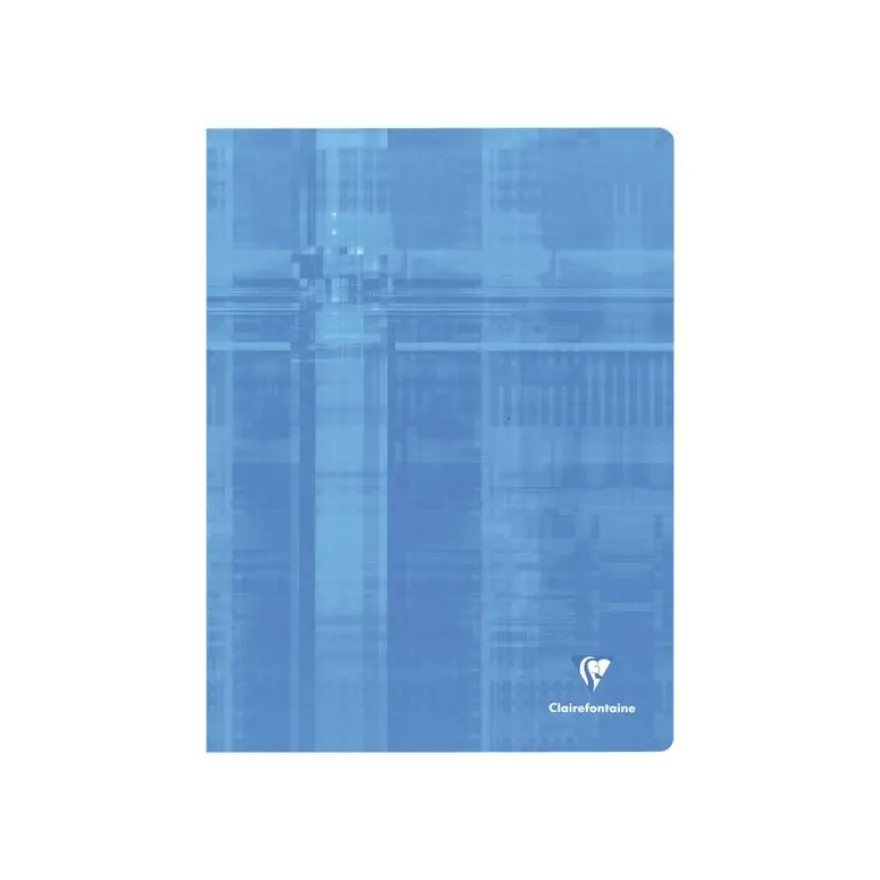 Clairefontaine - Cahier 24 x 32 cm - 144 pages - grands carreaux (Seyes) - disponible dans différentes couleurs