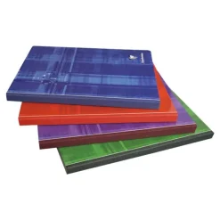 Clairefontaine - Cahier 17 x 22 cm - 192 pages - petits carreaux (5x5 mm) - disponible dans différentes couleurs