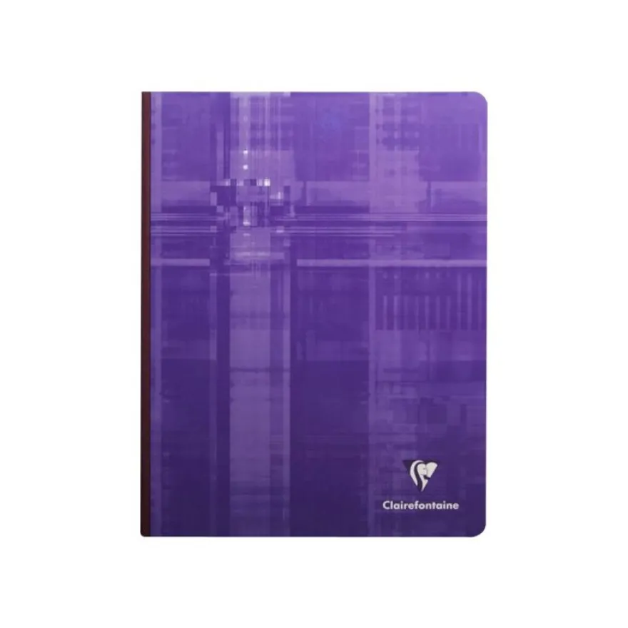 Clairefontaine - Cahier 17 x 22 cm - 192 pages - petits carreaux (5x5 mm) - disponible dans différentes couleurs