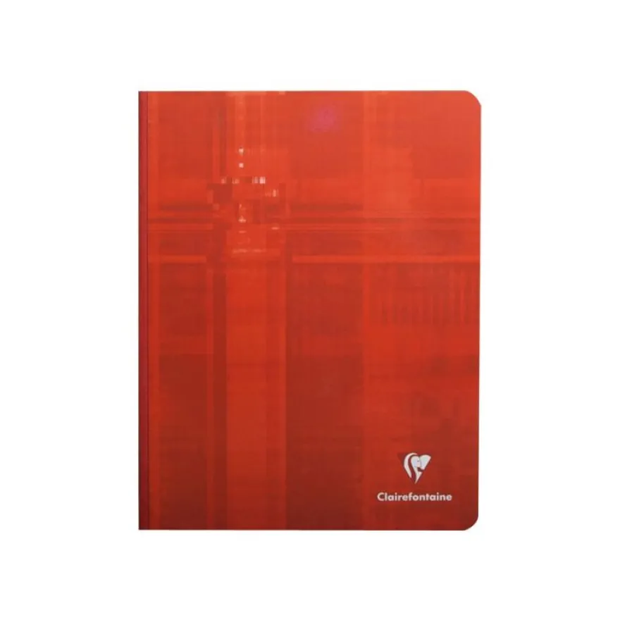 Clairefontaine - Cahier 17 x 22 cm - 192 pages - petits carreaux (5x5 mm) - disponible dans différentes couleurs