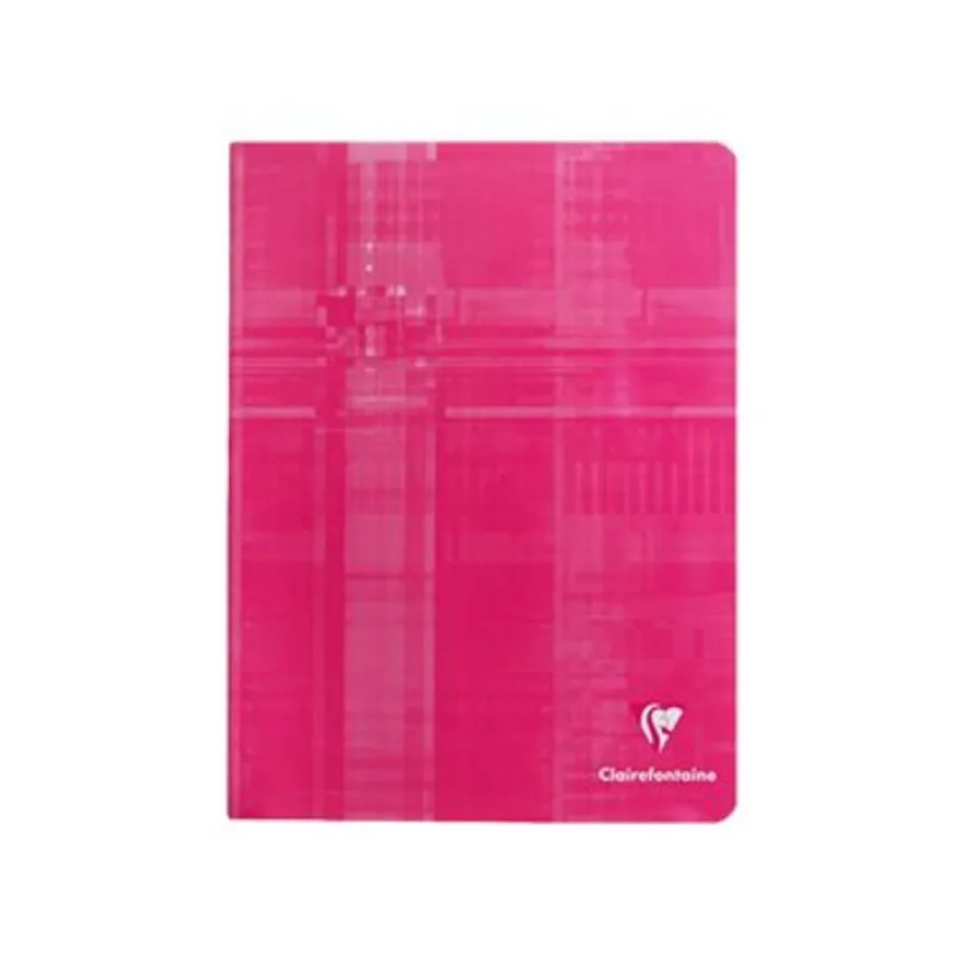 Clairefontaine - Cahier 17 x 22 cm - 48 pages - grands carreaux (Seyes) - disponible dans différentes couleurs