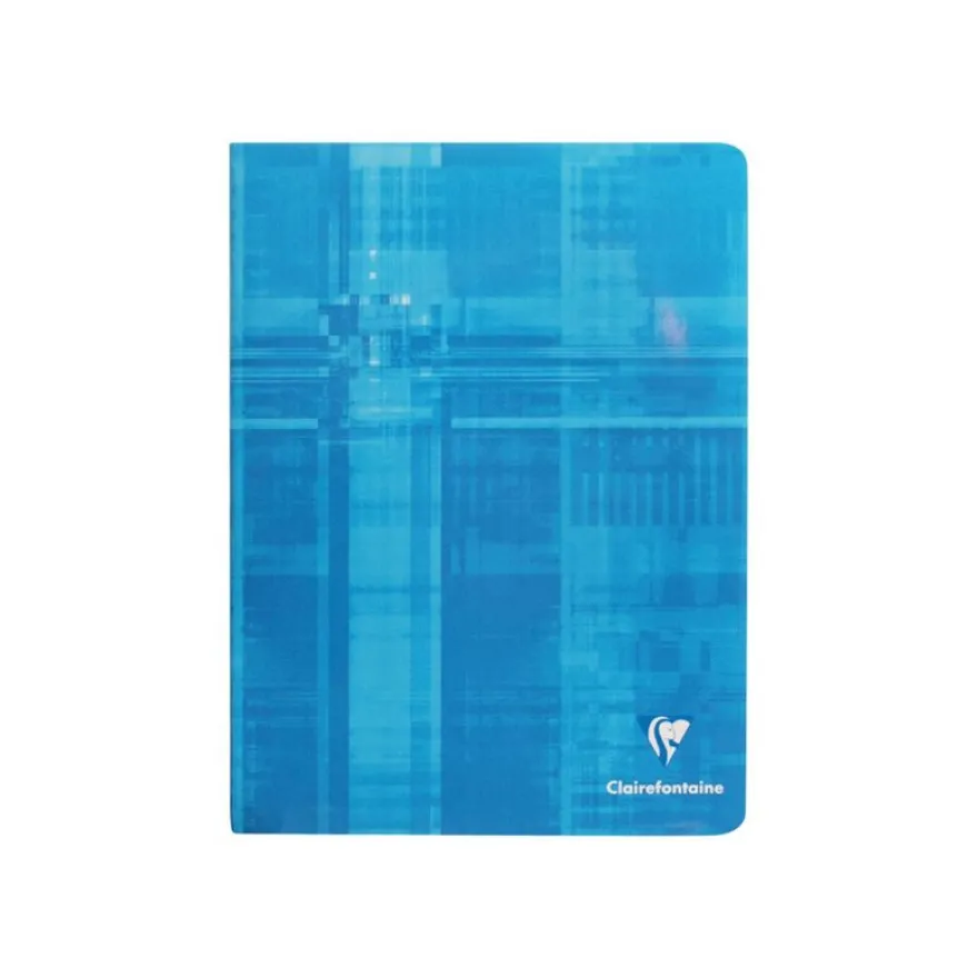 Clairefontaine - Cahier 17 x 22 cm - 96 pages - grands carreaux (Seyes) - disponible dans différentes couleurs