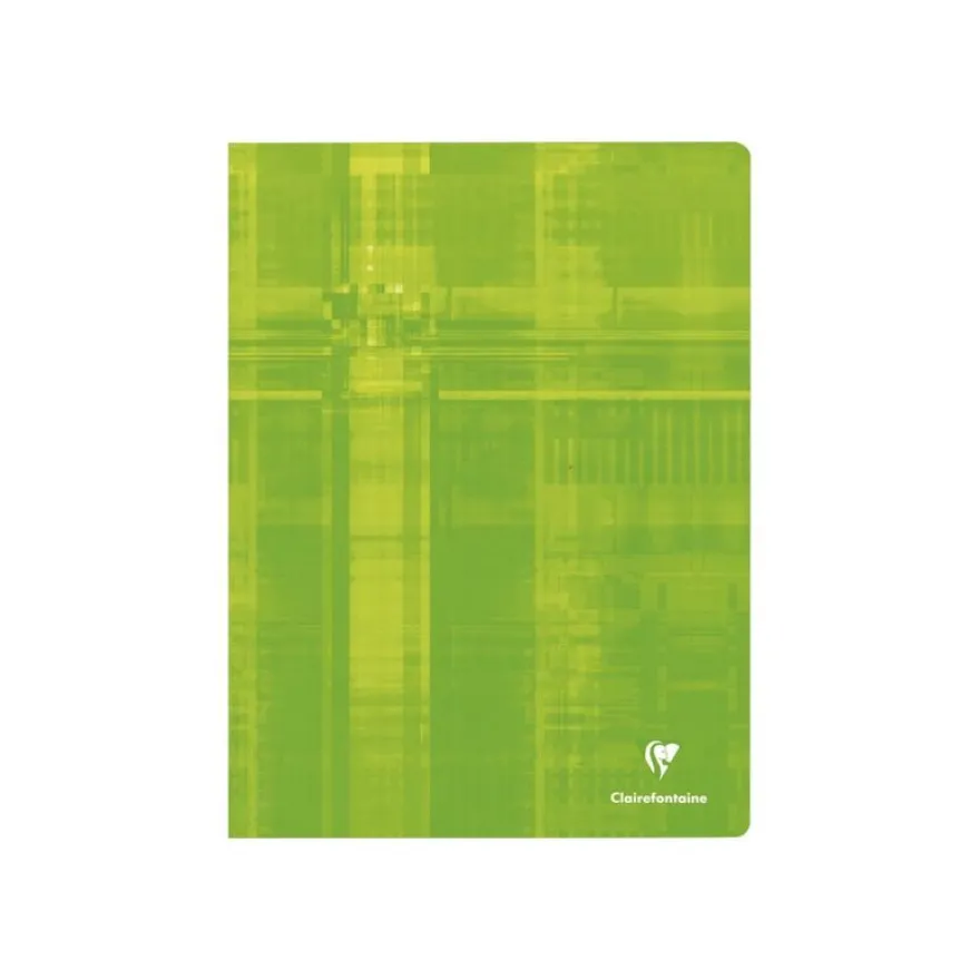 Clairefontaine - Cahier 24 x 32 cm - 192 pages - grands carreaux (Seyes) - disponible dans différentes couleurs