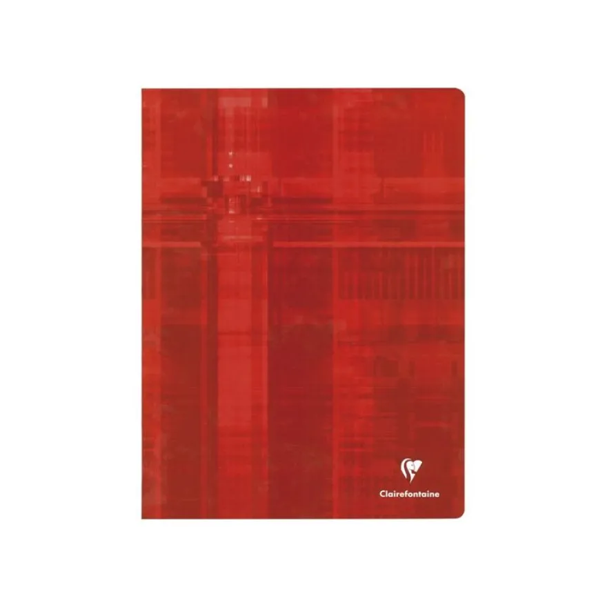 Clairefontaine - Cahier 24 x 32 cm - 192 pages - grands carreaux (Seyes) - disponible dans différentes couleurs