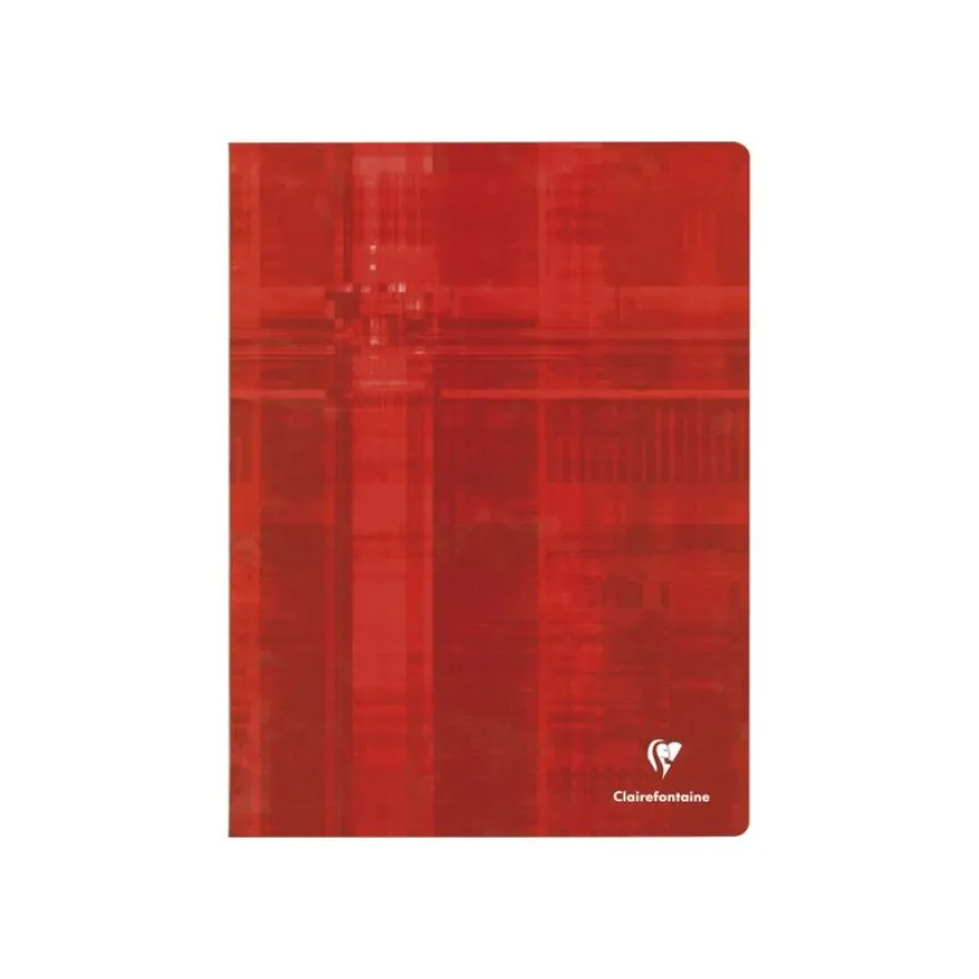 Clairefontaine - Cahier 24 x 32 cm - 144 pages - petits carreaux (5x5 mm) - disponible dans différentes couleurs