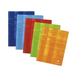 Clairefontaine - Cahier 24 x 32 cm - 144 pages - petits carreaux (5x5 mm) - disponible dans différentes couleurs