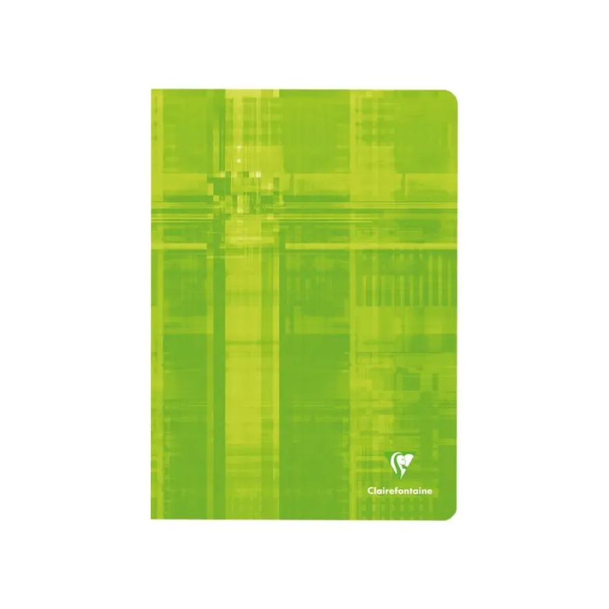 Clairefontaine - Cahier A4 (21x29,7 cm) - 96 pages - grands carreaux (Seyes) - disponible dans différentes couleurs