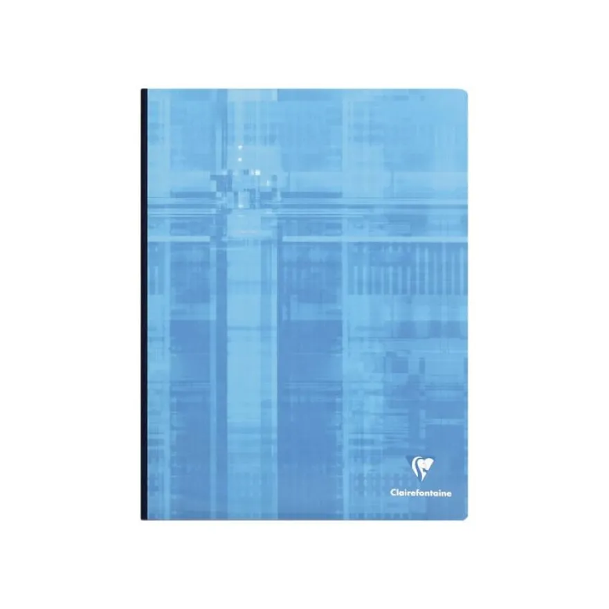 Clairefontaine - Cahier broché 24 x 32 cm - 192 pages - petits carreaux (5x5 mm) - disponible dans différentes couleurs