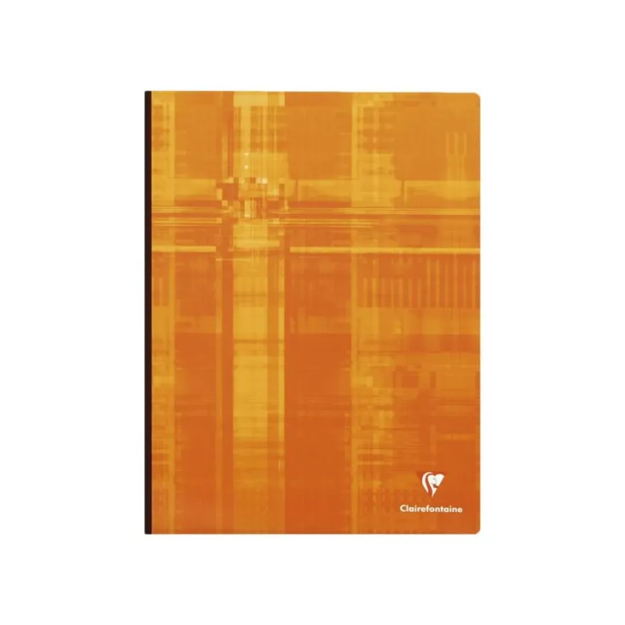 Clairefontaine - Cahier broché 24 x 32 cm - 192 pages - petits carreaux (5x5 mm) - disponible dans différentes couleurs