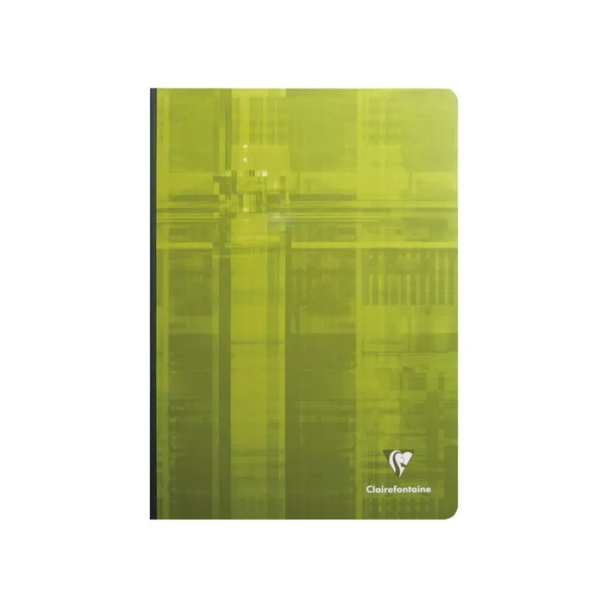 Clairefontaine - Cahier broché A4 (21x29,7 cm) - 192 pages - grands carreaux (Seyes) - disponible dans différentes couleurs