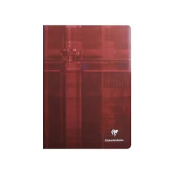 Clairefontaine - Cahier broché A4 (21x29,7 cm) - 192 pages - grands carreaux (Seyes) - disponible dans différentes couleurs