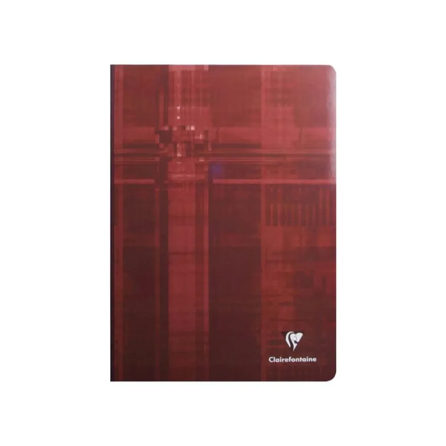 Clairefontaine - Cahier broché A4 (21x29,7 cm) - 192 pages - grands carreaux (Seyes) - disponible dans différentes couleurs
