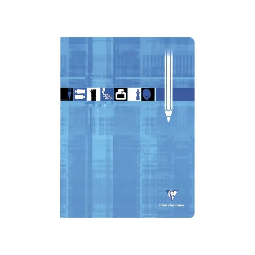 Clairefontaine - Cahier de dessin 24 x 32 cm - 24 pages blanches