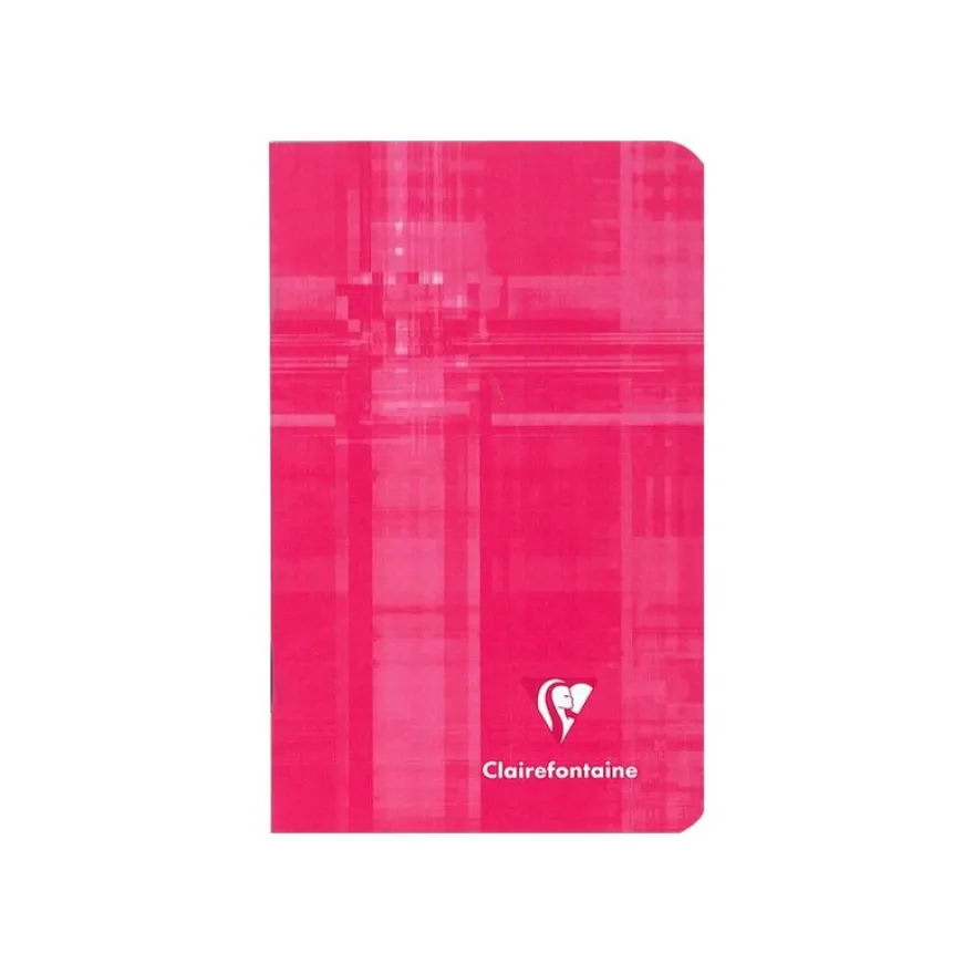 Clairefontaine - Carnet 7,5 x 12 cm - 48 pages - petits carreaux (5x5 mm) - disponible dans différentes couleurs