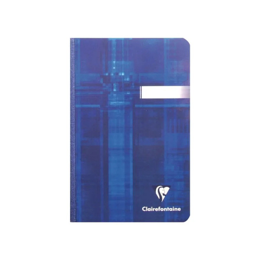 Clairefontaine - Carnet broché 11 x 17 cm - 192 pages - petits carreaux (5x5 mm) - disponible dans différentes couleurs