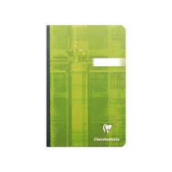 Clairefontaine - Carnet broché 11 x 17 cm - 192 pages - petits carreaux (5x5 mm) - disponible dans différentes couleurs