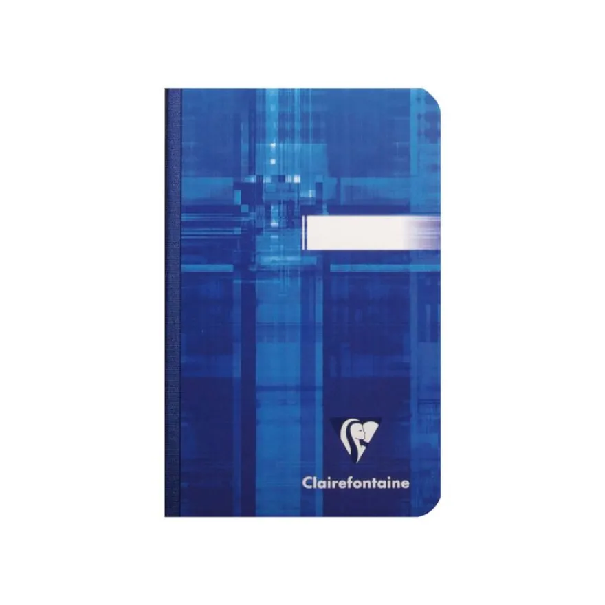 Clairefontaine - Carnet broché 9 x 14 cm - 192 pages - petits carreaux (5x5 mm) - disponible dans différentes couleurs