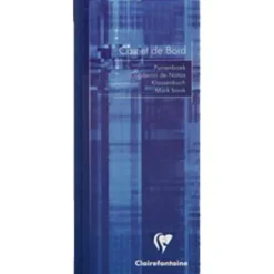 Clairefontaine - Carnet de bord enseignant - 8.5 x 20 cm - 120 pages - disponible dans différentes couleurs